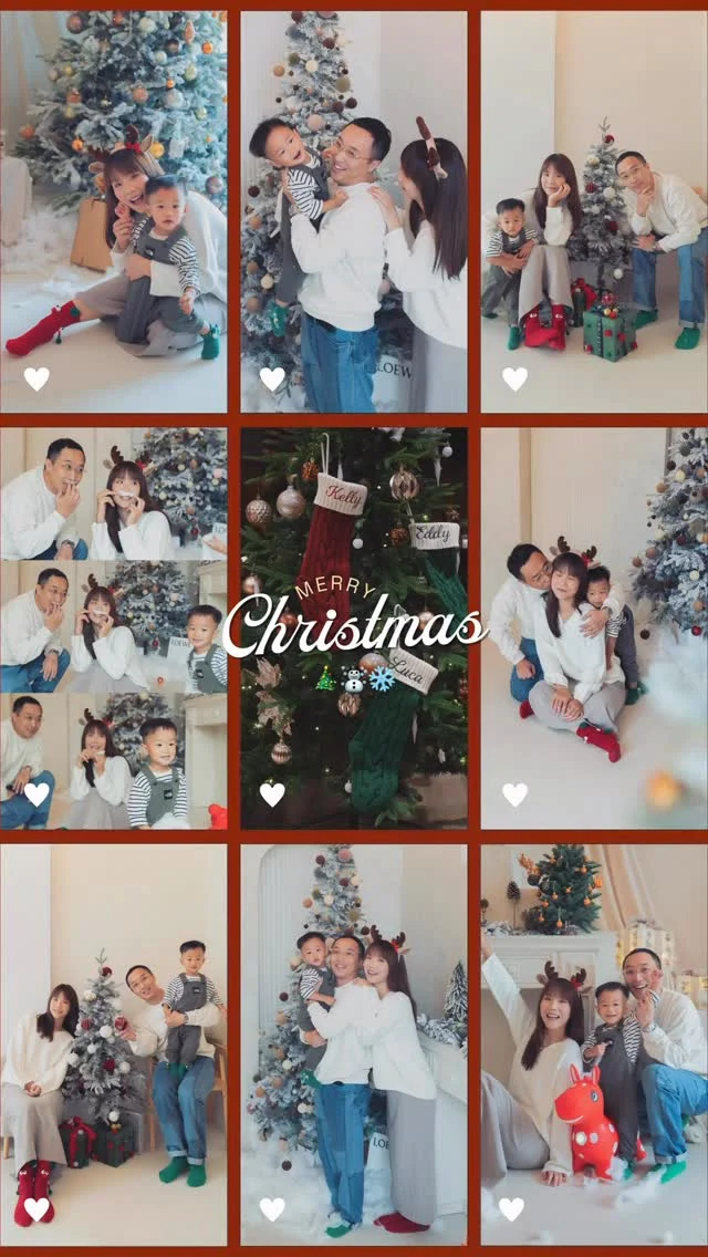 今天是平安夜🎅🏼
祝大家聖誕快樂🎄❄️
等兒子睡著後要去包禮物了🤣

聖誕寫真 @dolinwedding30 
#聖誕快樂